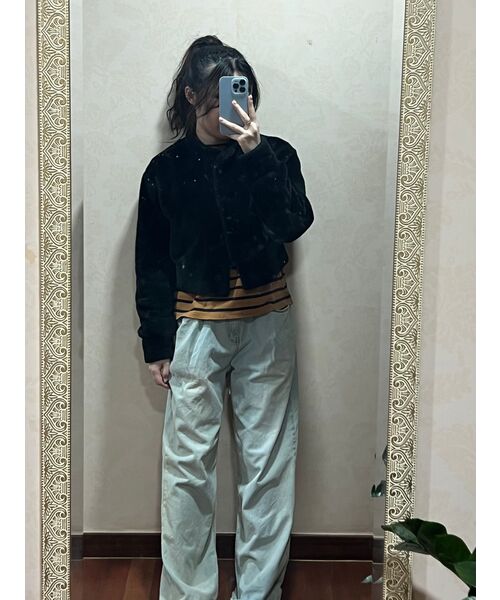 MUSINSA STANDARD WOMAN(ムシンサスタンダードウーマン)の「ウーマンズワイドデニムパンツ【フェイルブルー】(デニムパンツ・レディース・その他・23/25/26/32/30/24/27/28/29)」の22枚目の写真