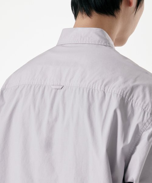 MUSINSA STANDARD（ムシンサスタンダード）の「リラックスドウォッシュドポプリンシャツ [パープルグレー]（シャツ/ブラウス・メンズ・その他・SMALL/MEDIUM/LARGE/X-LARGE/XX-LARGE）」の5枚目の写真