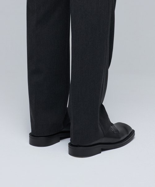 MUSINSA STANDARD（ムシンサスタンダード）の「[縫い目ディテール]でエッジカットワイドスラックス[チャコールグレー]（スラックス・メンズ・その他・29/30/31/33/26/27/28/40/38/42/36/34/32）」の8枚目の写真