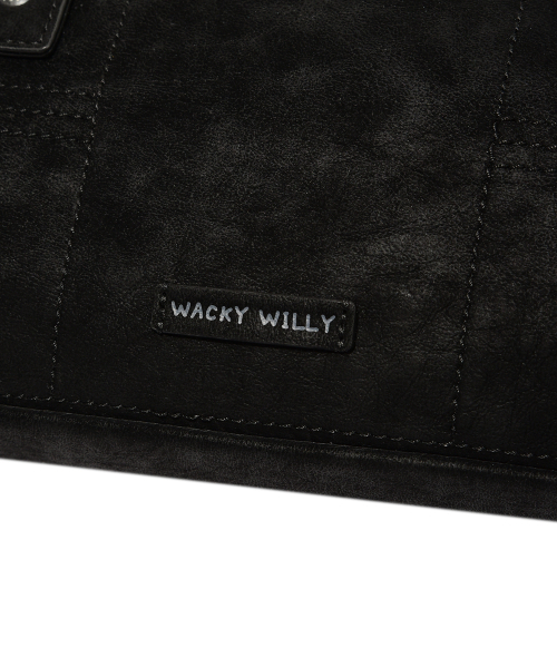 Wacky WiLLy(ワッキーウィリー)の「ウィメンズスクエアバッグブラック(メッセンジャーバッグ・レディース・その他・F)」の6枚目の写真
