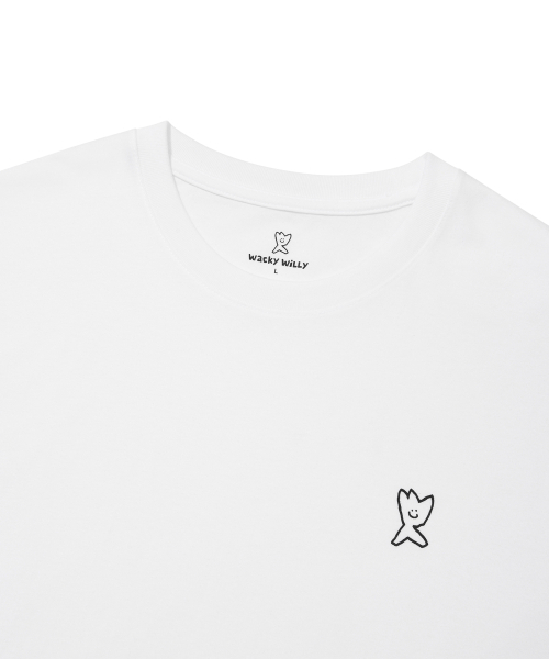 Wacky WiLLy（ワッキーウィリー）の「[2PACK] ロゴ半袖Tシャツ ホワイト/ブラック（Tシャツ/カットソー・レディース・その他・SMALL/MEDIUM/X-LARGE/LARGE/X-SMALL）」の7枚目の写真