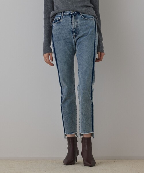 ラインスリムデニムパンツ（デニムパンツ）｜Diagram（ダイアグラム