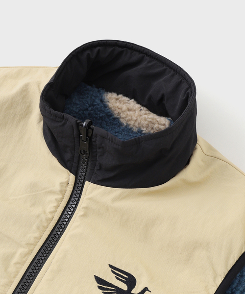 By Parra(バイパラ)の「by Parra Infinite bird reversible vest(その他アウター・メンズ・ブルー系その他・MEDIUM)」の3枚目の写真