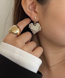 prose verse（プロズヴェール）の「パールビジュハートイヤリング（イヤリング）」