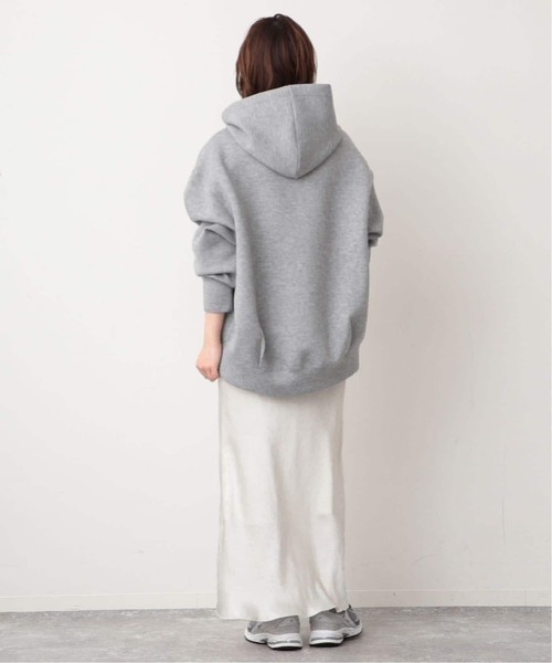 SLOBE IENA（スローブイエナ）の「《WEB限定/追加2》ボリュームジップアップフーディー（パーカー・レディース・グレー・FREE）」の10枚目の写真