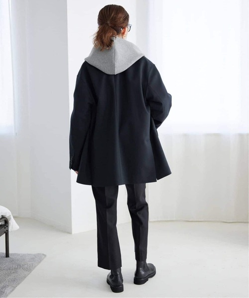 SLOBE IENA（スローブイエナ）の「《WEB限定/追加2》ボリュームジップアップフーディー（パーカー・レディース・グレー・FREE）」の14枚目の写真