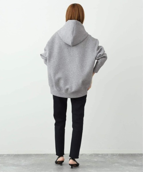 SLOBE IENA（スローブイエナ）の「《WEB限定/追加2》ボリュームジップアップフーディー（パーカー・レディース・グレー・FREE）」の17枚目の写真