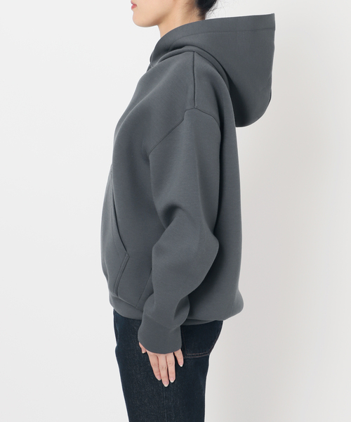 SLOBE IENA（スローブイエナ）の「《WEB限定/追加2》ボリュームジップアップフーディー（パーカー・レディース・グレー・FREE）」の20枚目の写真