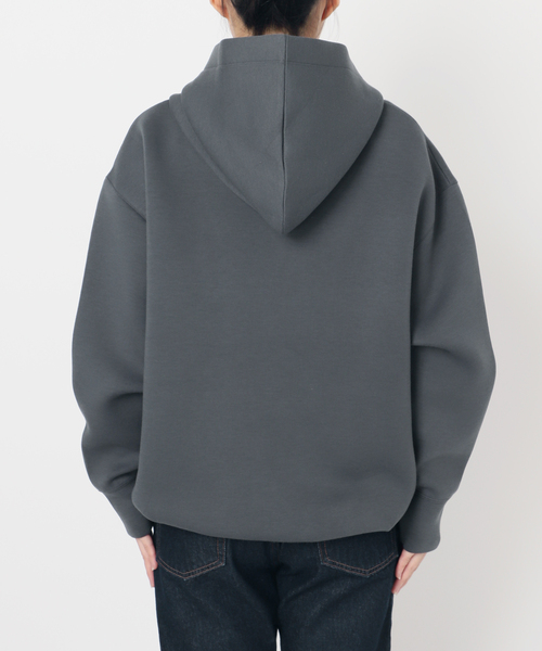 SLOBE IENA（スローブイエナ）の「《WEB限定/追加2》ボリュームジップアップフーディー（パーカー・レディース・グレー・FREE）」の6枚目の写真
