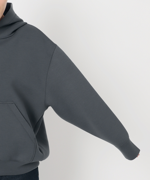 SLOBE IENA（スローブイエナ）の「《WEB限定/追加2》ボリュームジップアップフーディー（パーカー・レディース・グレー・FREE）」の8枚目の写真