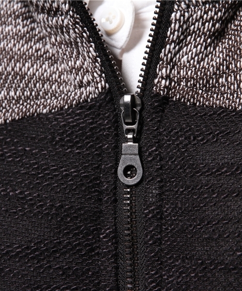 VENCEEXCHANGE（ヴァンスエクスチェンジ）の「スラブ切替中綿ベスト（ダウンベスト・メンズ・グレー/ブラック・MEDIUM/LARGE）」の3枚目の写真