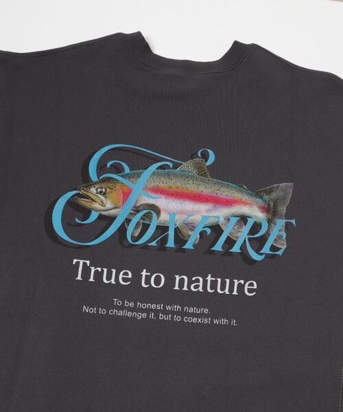Foxfire（フォックスファイヤー）の「FOXFIRE プリントスウェット（スウェット・メンズ・チャコールグレー/ブラック系その他/グレー/グレー系その他・LARGE/MEDIUM）」の10枚目の写真