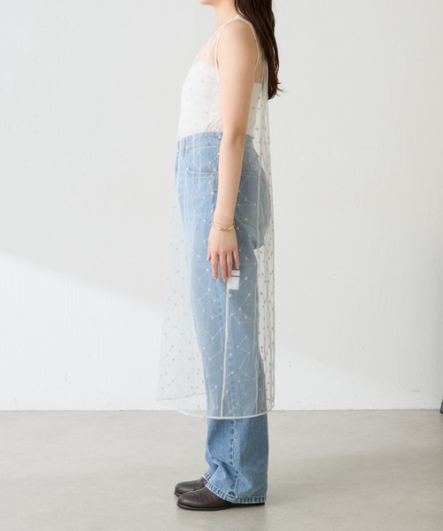 セール】チュール刺繍ワンピース（ワンピース）｜COLLAGE