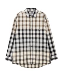 MIDSUN（ミッドサン）の「Bleached Cotton Shirt-Black（シャツ/ブラウス）」