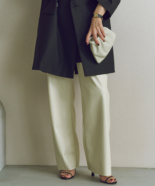 MY_fake leather easyパンツ（その他パンツ）｜Plage（プラージュ）の