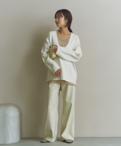 MY_fake leather easyパンツ（その他パンツ）｜Plage（プラージュ）の