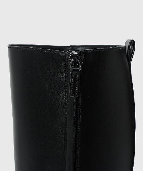 JOSE MOON（ジョゼムーン）の「SQUARE LONG BOOTS/スクエアロングブーツ（ブーツ・レディース・ブラック・39/37/35）」の14枚目の写真