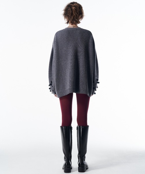 JOSE MOON（ジョゼムーン）の「SQUARE LONG BOOTS/スクエアロングブーツ（ブーツ・レディース・ブラック・39/37/35）」の8枚目の写真