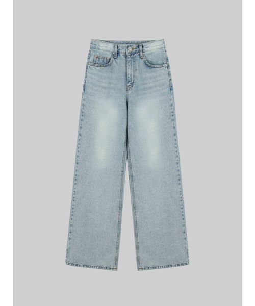 FRIVER07(フリバー07)の「Classic washing wide denim pants_Vintage blue(デニムパンツ・レディース・ブルー・SMALL/MEDIUM)」の2枚目の写真