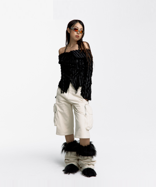 KASHIKO(カシコ)の「Detachable Cargo Pants Ivory(その他パンツ・レディース・その他・SMALL/MEDIUM)」の4枚目の写真