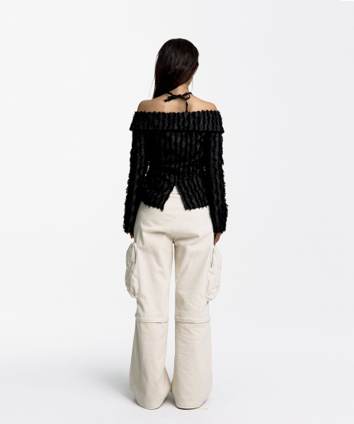 KASHIKO(カシコ)の「Detachable Cargo Pants Ivory(その他パンツ・レディース・その他・SMALL/MEDIUM)」の6枚目の写真