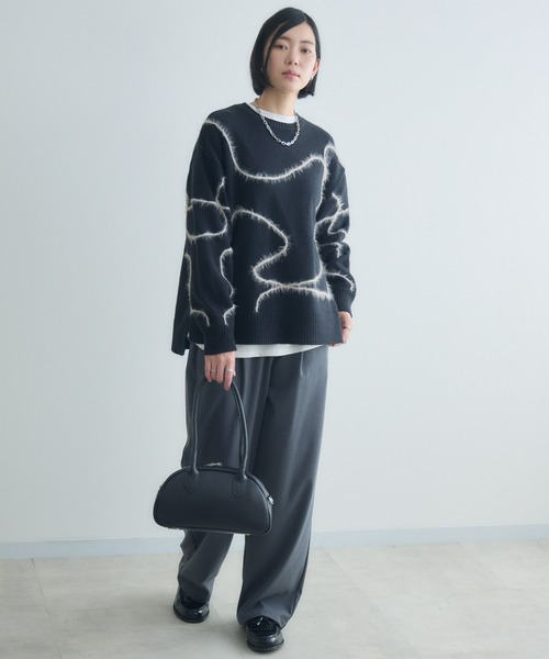 Paradise Picnic(パラダイスピクニック)の「cloche シアーバター滑らかパンツ(その他パンツ・レディース・チャコールグレー/ブラック/ブラウン・FREE)」の17枚目の写真