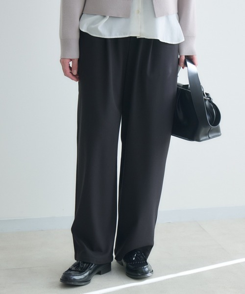 Paradise Picnic(パラダイスピクニック)の「cloche シアーバター滑らかパンツ(その他パンツ・レディース・チャコールグレー/ブラック/ブラウン・FREE)」の7枚目の写真