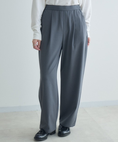 Paradise Picnic(パラダイスピクニック)の「cloche シアーバター滑らかパンツ(その他パンツ・レディース・チャコールグレー/ブラック/ブラウン・FREE)」の19枚目の写真