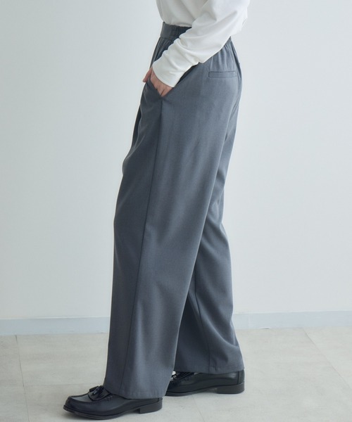 Paradise Picnic(パラダイスピクニック)の「cloche シアーバター滑らかパンツ(その他パンツ・レディース・チャコールグレー/ブラック/ブラウン・FREE)」の20枚目の写真