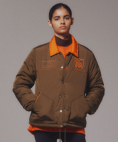 MENASOO(ミナス)の「Padding Jacket_Khaki(ダウンジャケット/コート・レディース・カーキ・1/2)」の2枚目の写真