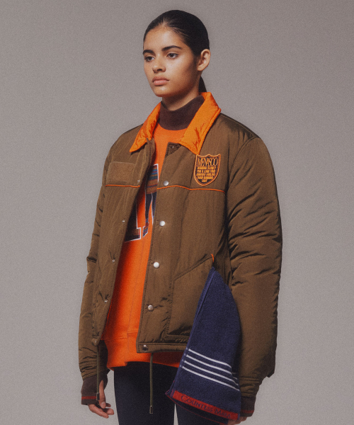 MENASOO(ミナス)の「Padding Jacket_Khaki(ダウンジャケット/コート・レディース・カーキ・1/2)」の5枚目の写真