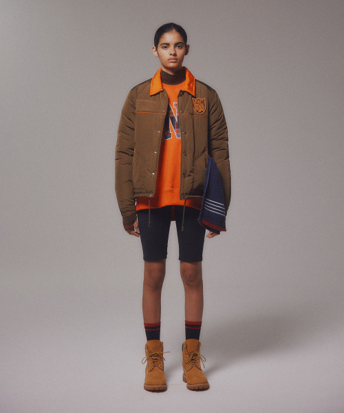 MENASOO(ミナス)の「Padding Jacket_Khaki(ダウンジャケット/コート・レディース・カーキ・1/2)」の8枚目の写真