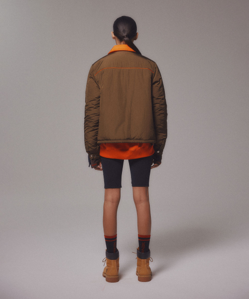 MENASOO(ミナス)の「Padding Jacket_Khaki(ダウンジャケット/コート・レディース・カーキ・1/2)」の11枚目の写真