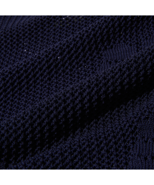 PENFIELD(ペンフィールド)の「フラワーパターンハーフスリーブニットプルオーバーネイビー_FR2KT40F(ニット/セーター・レディース・ネイビー・SMALL/MEDIUM)」の5枚目の写真