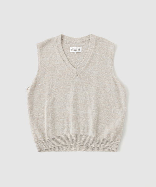 MAISON MARGIELA(メゾン マルジェラ) LIGHT BOUCLE KNIT VEST（ベスト