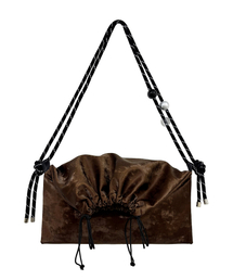 OTHER-worldly（アザーワールドリー）の「Cross Gym Sack [Brown]（メッセンジャーバッグ・メンズ）」