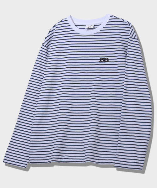 JEEP(ジープ)の「マルチストライプロングスリーブTシャツ (JQ5TSU021WH)(Tシャツ/カットソー・レディース・その他・LARGE/X-LARGE/SMALL/MEDIUM)」の1枚目の写真
