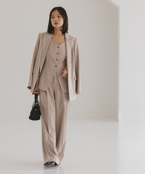 Noble（ノーブル）の「《セットアップ対応》フローツイルキャミビスチェ（その他トップス・レディース・モカ/ブルー/チャコールグレー・FREE）」の20枚目の写真