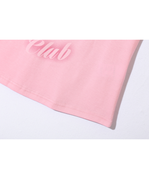 COTTONREBIRTHCLUB(コットンリバースクラブ)の「コントラストラグランTシャツ(ピンク)(Tシャツ/カットソー・レディース・その他・FREE)」の2枚目の写真