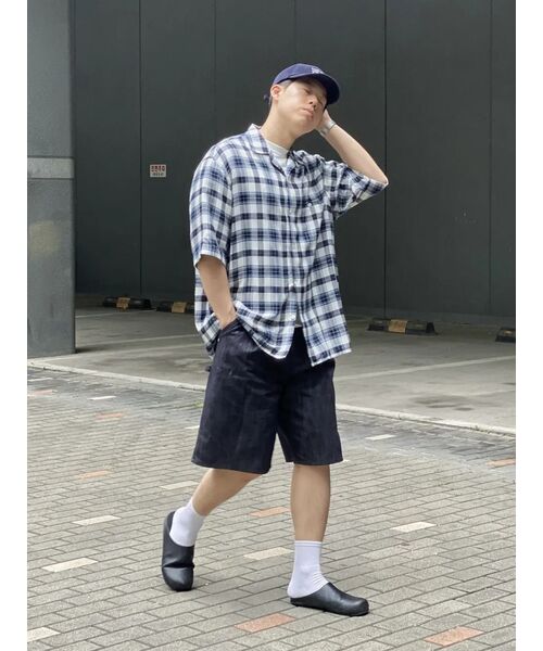 BALLUTE(バリュート)の「ALL WEATHER OVER SILHOUETTE SHIRTS (BLUE CHECK)(シャツ/ブラウス・レディース・その他・SMALL/MEDIUM/LARGE)」の11枚目の写真