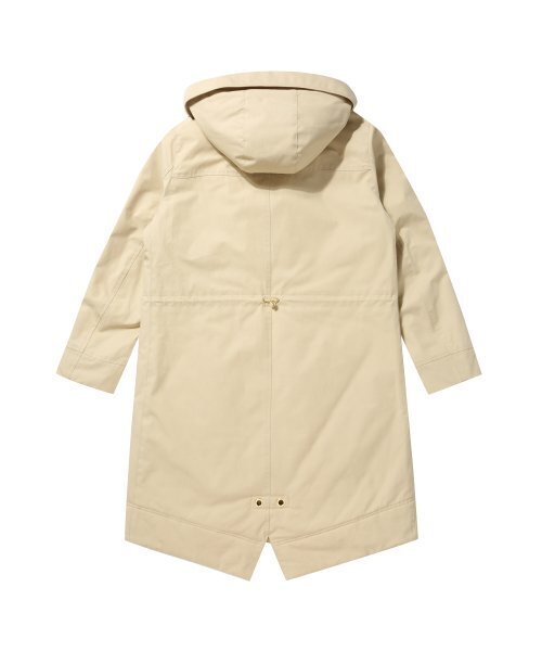 SOLEW(ソル)の「ボアファー フードパーカー_アイボリー(ミリタリージャケット・メンズ・その他・LARGE/MEDIUM/SMALL/X-LARGE)」の2枚目の写真