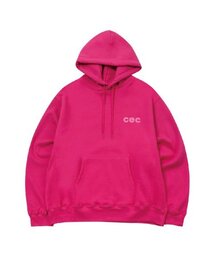 CEC フードパーカー(ネオンピンク/裏起毛)