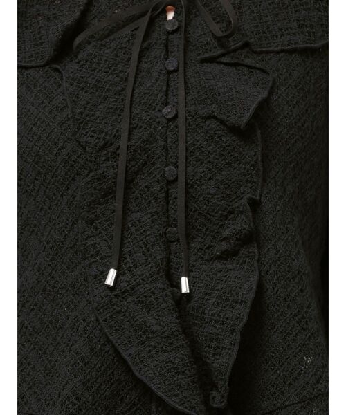 LAGUNAMOON(ラグナムーン)の「レースフリルデザインシャツ(シャツ/ブラウス・レディース・ブルー/ブラック/ブラウン/ホワイト・FREE)」の21枚目の写真