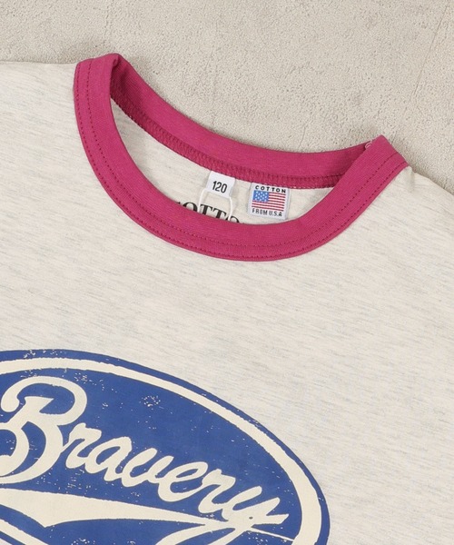Life Support Products(ライフサポートプロダクツ)の「【COTTON from U.S.A】ラインロンティー(Tシャツ/カットソー・キッズ・イエロー/チャコール/ホワイト系その他/ブルー・100/95/90/80/110/150/140/130/120)」の14枚目の写真