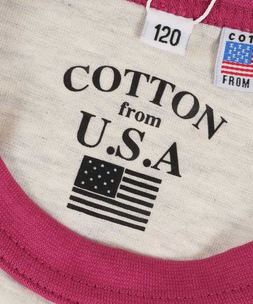 Life Support Products(ライフサポートプロダクツ)の「【COTTON from U.S.A】ラインロンティー(Tシャツ/カットソー・キッズ・イエロー/チャコール/ホワイト系その他/ブルー・100/95/90/80/110/150/140/130/120)」の15枚目の写真