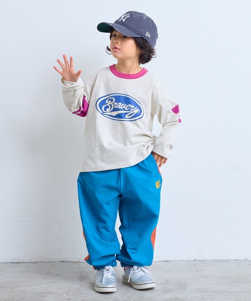 Life Support Products(ライフサポートプロダクツ)の「【COTTON from U.S.A】ラインロンティー(Tシャツ/カットソー・キッズ・イエロー/チャコール/ホワイト系その他/ブルー・100/95/90/80/110/150/140/130/120)」の12枚目の写真