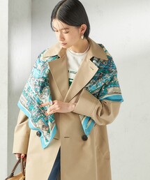 BINDU（ビンドゥー）の「【SHIPS別注】BINDU: マップ スカーフ 100×100（バンダナ/スカーフ）」