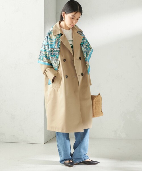 BINDU(ビンドゥー)の「【SHIPS別注】BINDU: マップ スカーフ 100×100(バンダナ/スカーフ・レディース・ピンク系/ライトグリーン/スカイブルー・ONE SIZE)」の18枚目の写真