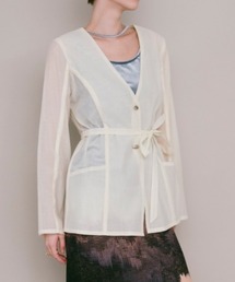sahara（サハラ）の「Shaped Button Sheer Jacket（その他アウター）」