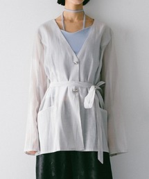 sahara（サハラ）の「Shaped Button Sheer Jacket（その他アウター）」